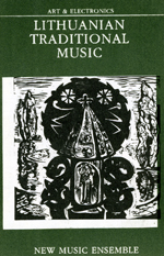 Spridikis New music ensemble. Fiol, cittra och mungiga. Kassett. Spår 4 sida b. Vilnius 1992. Acc nr: SMS F 11.
