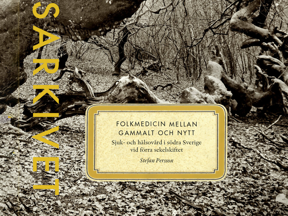Omslag till boken Folkmedicin mellan gammal och nytt