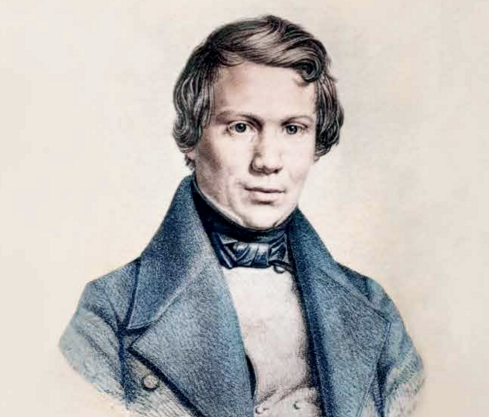 Porträtt av Mandelgren